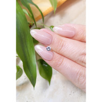 0.29 Ct. White Sapphire from Ceylon (Sri Lanka) Life Style