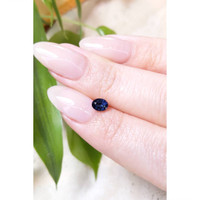 0.58 Ct. Blue Sapphire from Ceylon (Sri Lanka) Life Style
