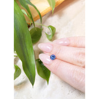 0.89 Ct. Blue Sapphire from Ceylon (Sri Lanka) Life Style