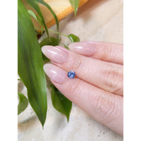 0.58 Ct. Blue Sapphire from Ceylon (Sri Lanka) Life Style