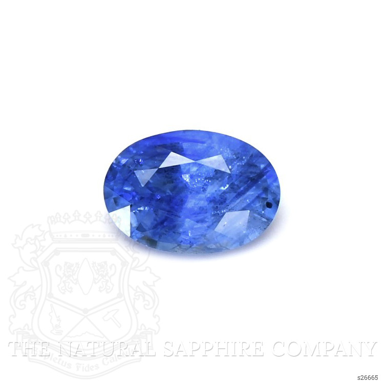 0.82 Ct. Blue Sapphire from Ceylon (Sri Lanka)