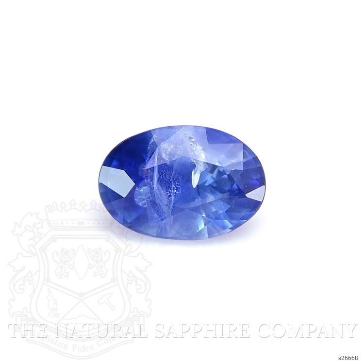 0.72 Ct. Blue Sapphire from Ceylon (Sri Lanka)