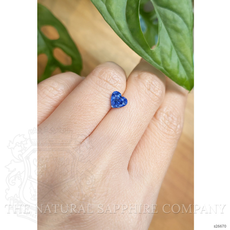 1.10 Ct. Blue Sapphire from Ceylon (Sri Lanka)