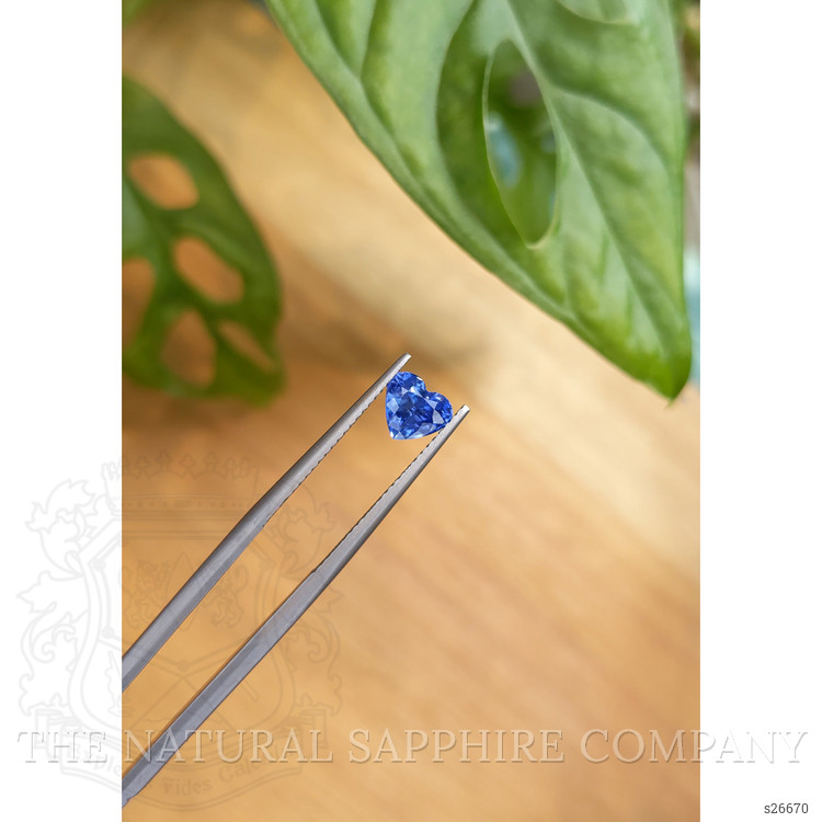 1.10 Ct. Blue Sapphire from Ceylon (Sri Lanka)
