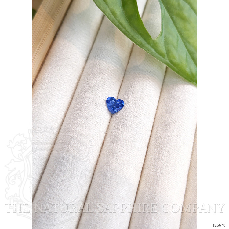 1.10 Ct. Blue Sapphire from Ceylon (Sri Lanka)