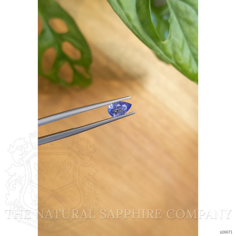 1.05 Ct. Blue Sapphire from Ceylon (Sri Lanka)