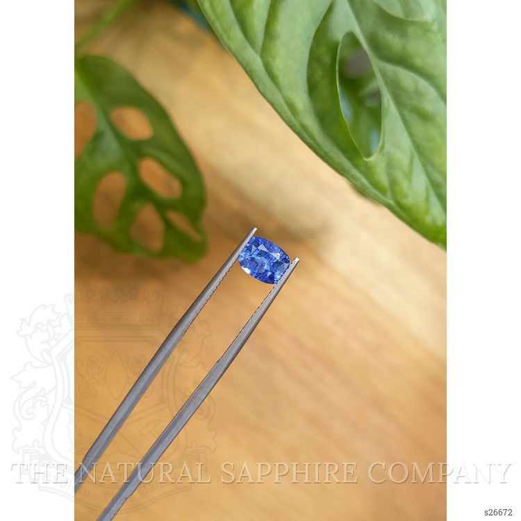 1.55 Ct. Blue Sapphire from Ceylon (Sri Lanka)