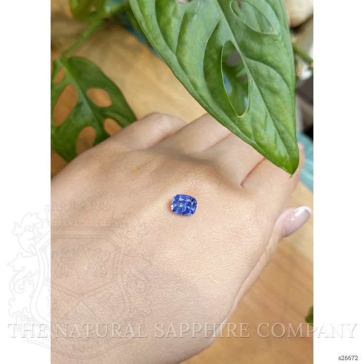1.55 Ct. Blue Sapphire from Ceylon (Sri Lanka)