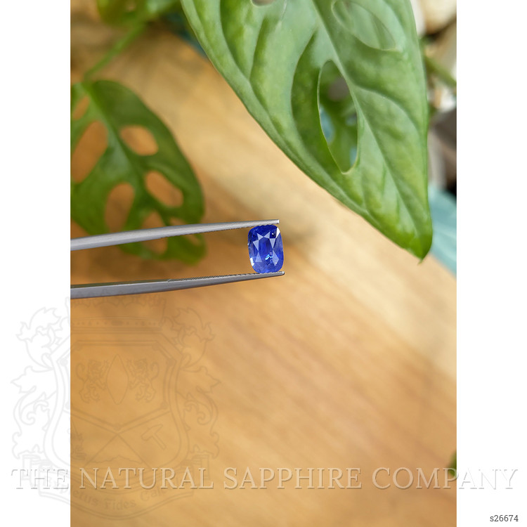 2.30 Ct. Blue Sapphire from Ceylon (Sri Lanka)