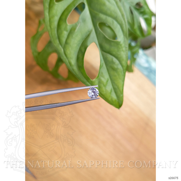 0.75 Ct. Blue Sapphire from Ceylon (Sri Lanka)