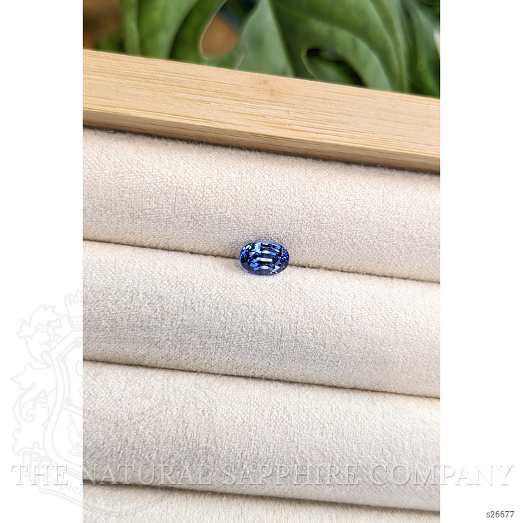 1.00 Ct. Blue Sapphire from Ceylon (Sri Lanka)