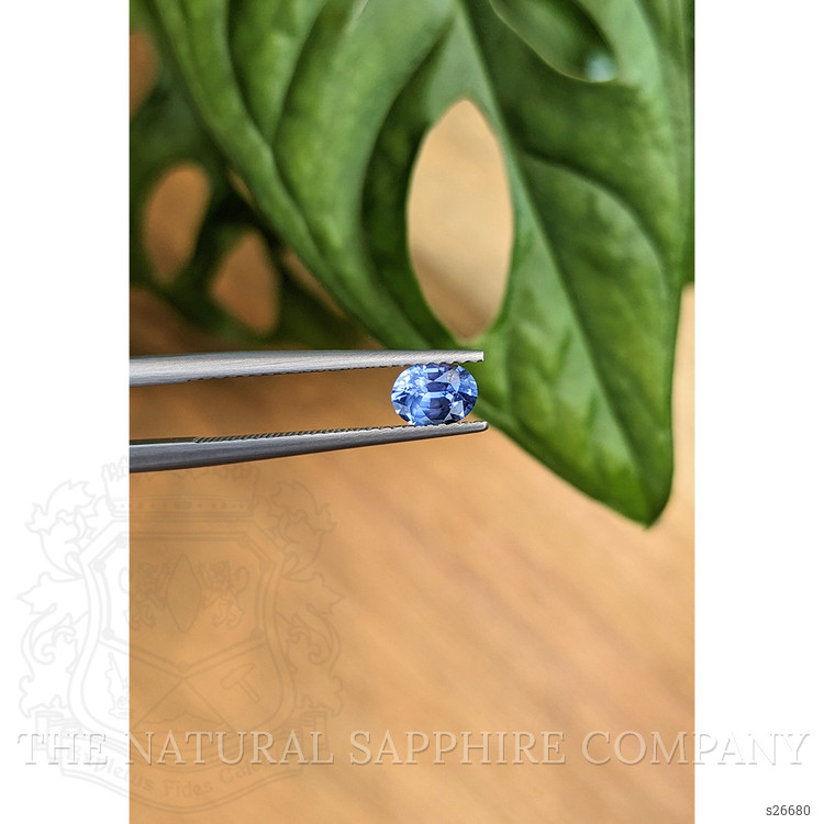 0.70 Ct. Blue Sapphire from Ceylon (Sri Lanka)
