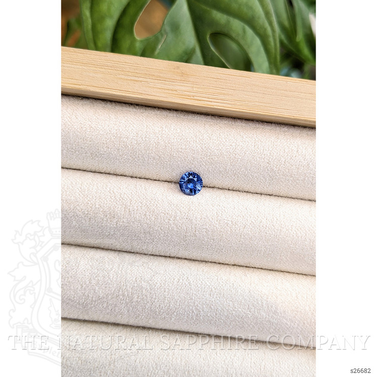 0.55 Ct. Blue Sapphire from Ceylon (Sri Lanka)
