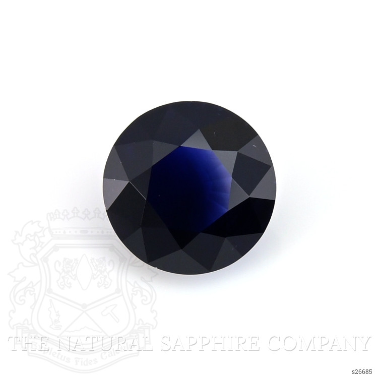 0.85 Ct. Blue Sapphire from Ceylon (Sri Lanka)