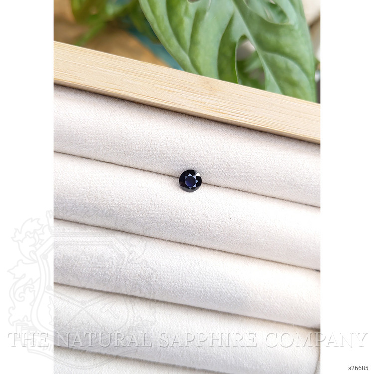 0.85 Ct. Blue Sapphire from Ceylon (Sri Lanka)