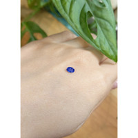 0.35 Ct. Blue Sapphire from Ceylon (Sri Lanka) Life Style