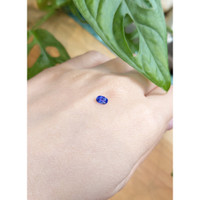 0.35 Ct. Blue Sapphire from Ceylon (Sri Lanka) Life Style
