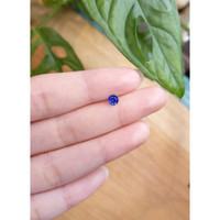 0.41 Ct. Blue Sapphire from Ceylon (Sri Lanka) Life Style