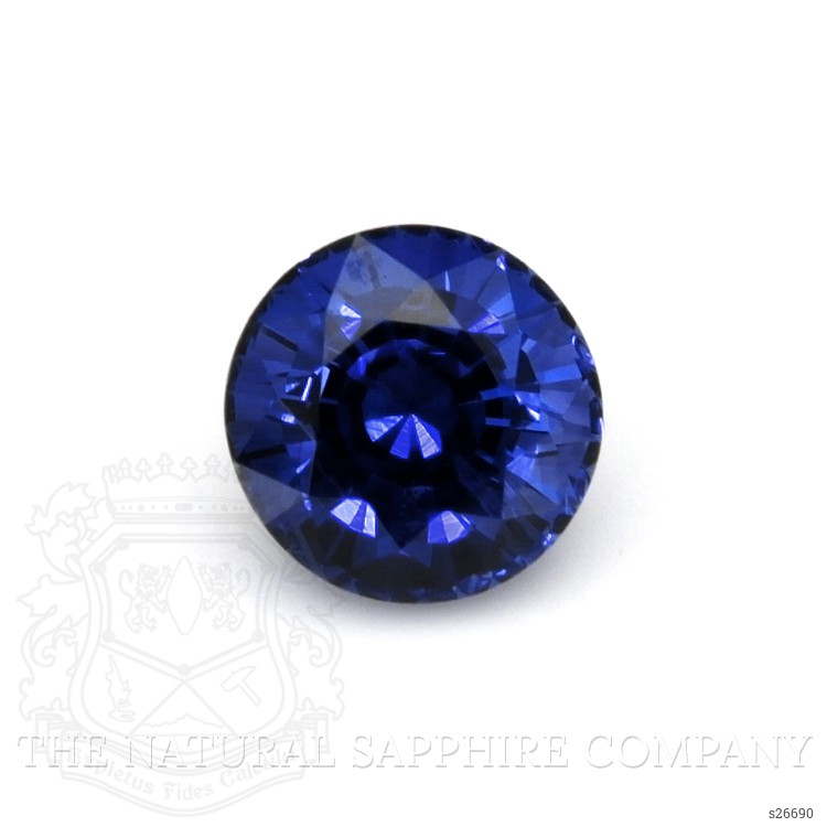 0.63 Ct. Blue Sapphire from Ceylon (Sri Lanka)