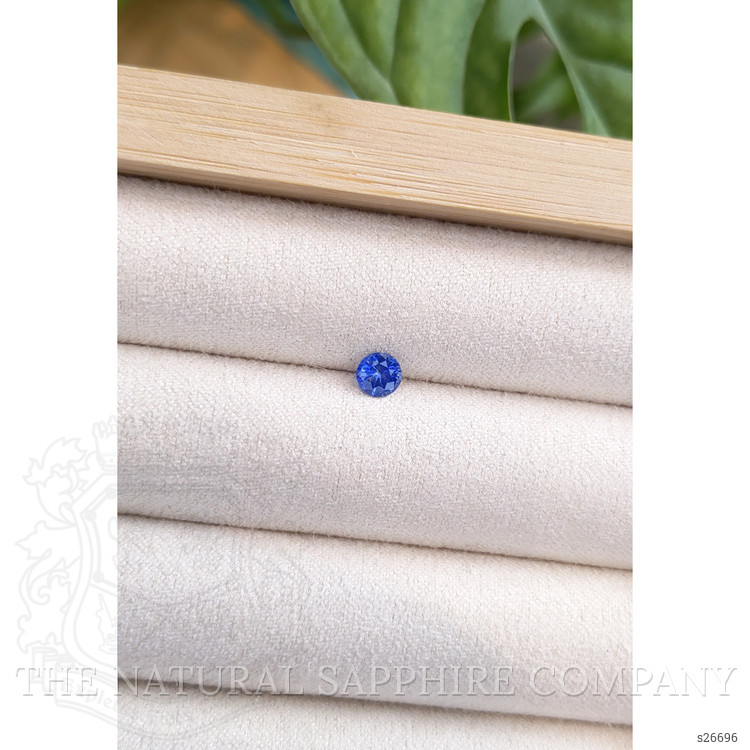 0.37 Ct. Blue Sapphire from Ceylon (Sri Lanka)