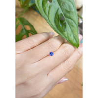0.37 Ct. Blue Sapphire from Ceylon (Sri Lanka) Life Style