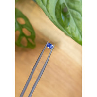 0.41 Ct. Blue Sapphire from Ceylon (Sri Lanka) Life Style