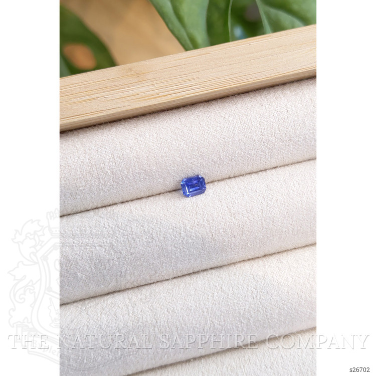 0.38 Ct. Blue Sapphire from Ceylon (Sri Lanka)