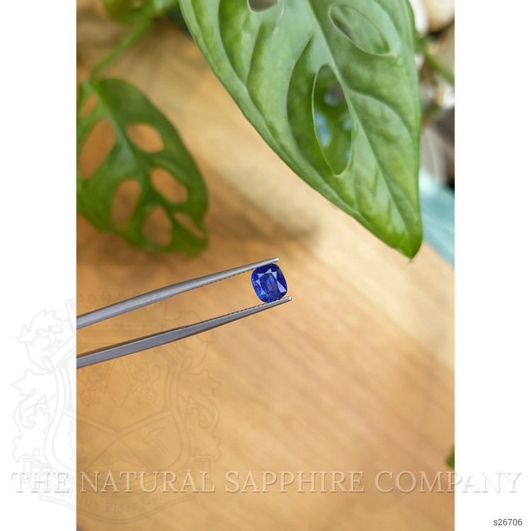 1.11 Ct. Blue Sapphire from Ceylon (Sri Lanka)