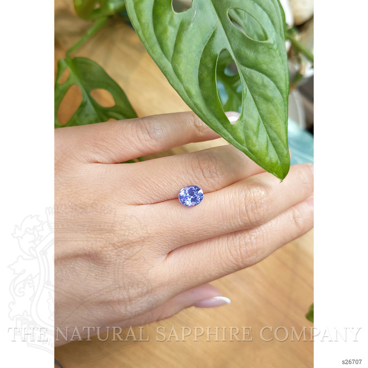 2.05 Ct. Blue Sapphire from Ceylon (Sri Lanka)