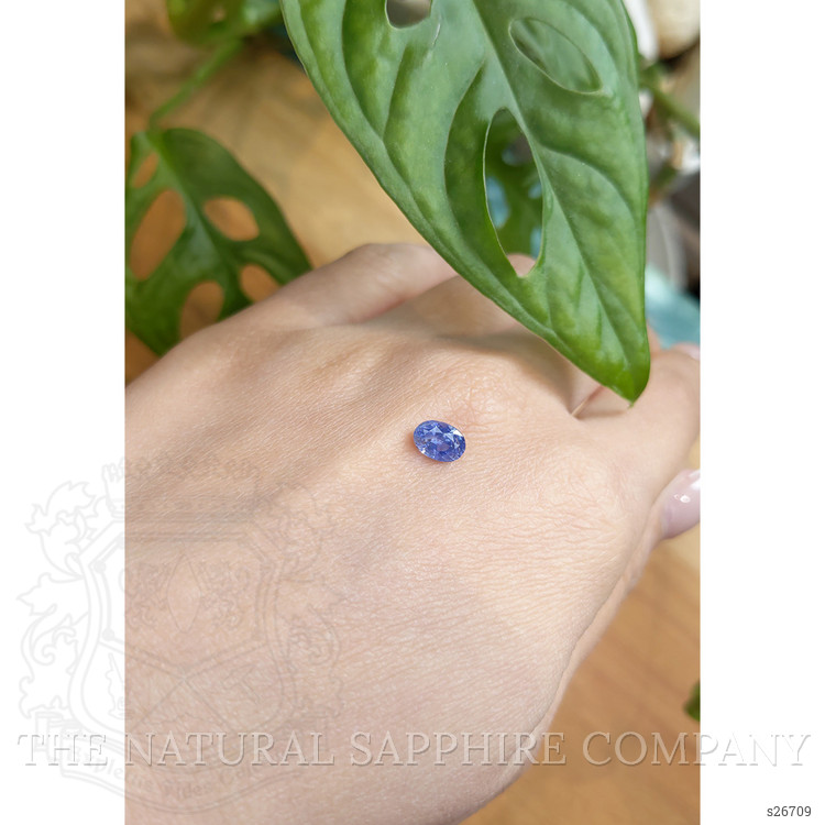 1.00 Ct. Blue Sapphire from Ceylon (Sri Lanka)