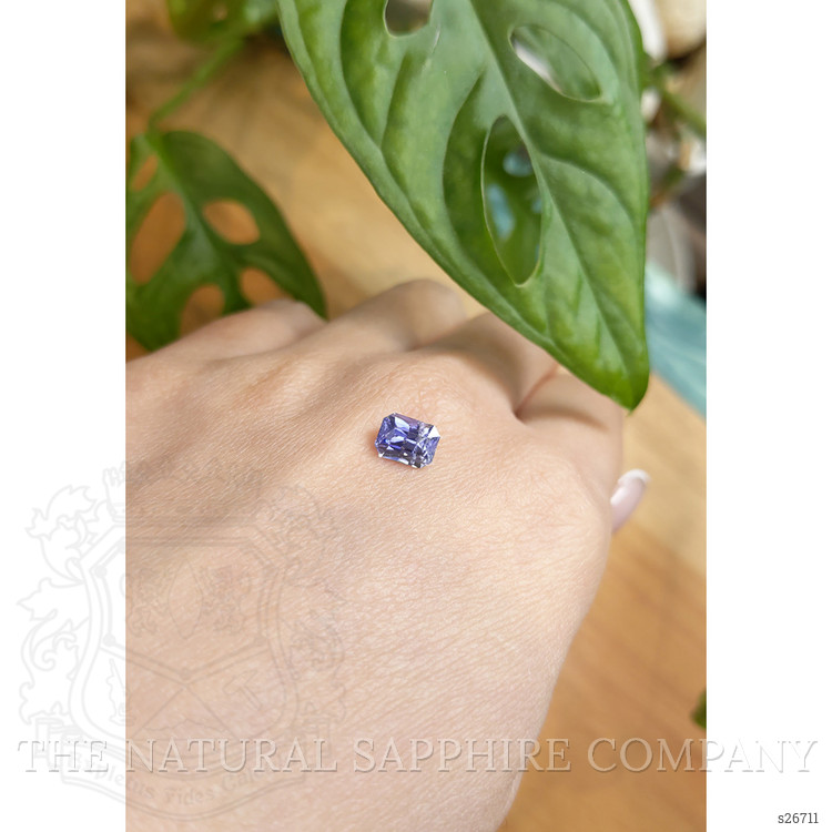 1.55 Ct. Blue Sapphire from Ceylon (Sri Lanka)