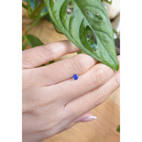 0.33 Ct. Blue Sapphire from Ceylon (Sri Lanka) Life Style
