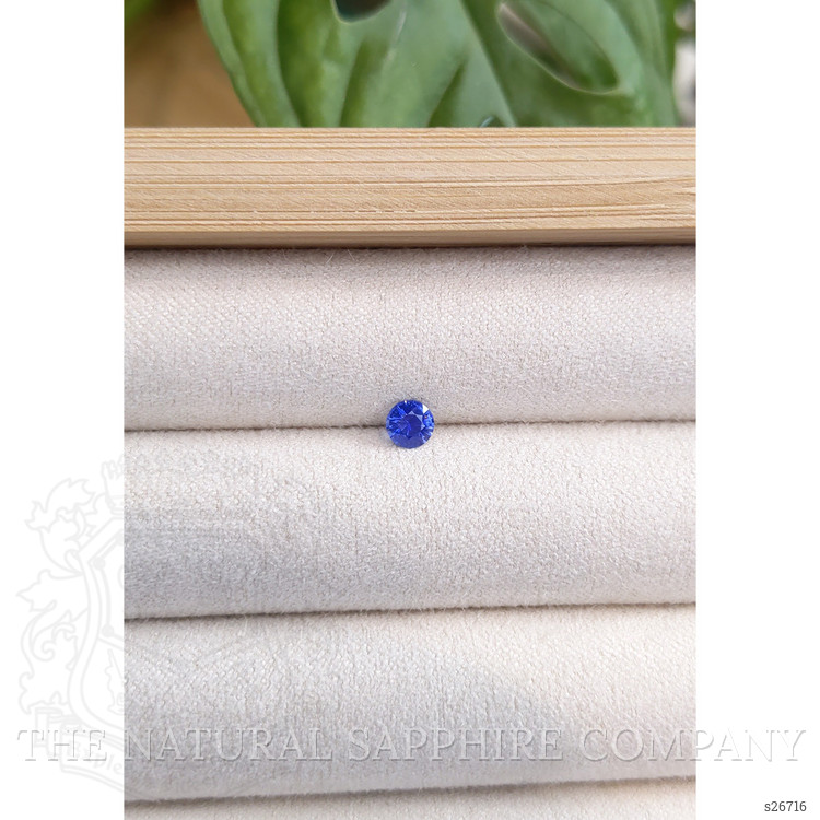 0.33 Ct. Blue Sapphire from Ceylon (Sri Lanka)
