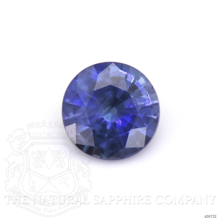 0.36 Ct. Purplish Blue Sapphire from Ceylon (Sri Lanka)