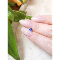 0.45 Ct. Blue Sapphire from Ceylon (Sri Lanka) Life Style