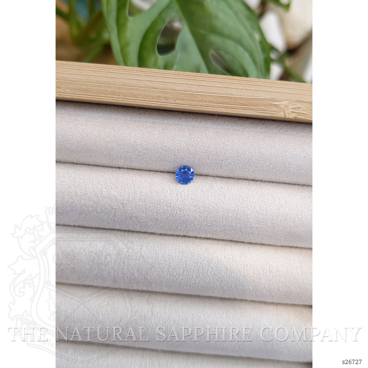 0.45 Ct. Blue Sapphire from Ceylon (Sri Lanka)