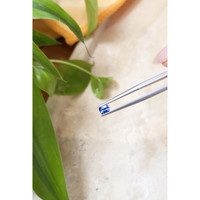0.40 Ct. Blue Sapphire from Ceylon (Sri Lanka) Life Style