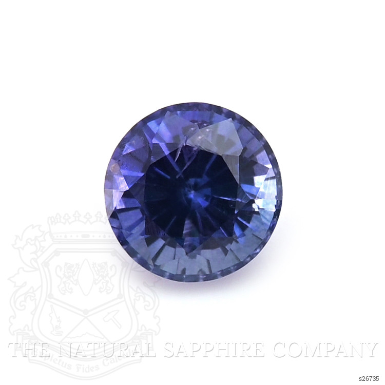 0.40 Ct. Purplish Blue Sapphire from Ceylon (Sri Lanka)