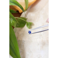0.40 Ct. Blue Sapphire from Ceylon (Sri Lanka) Life Style
