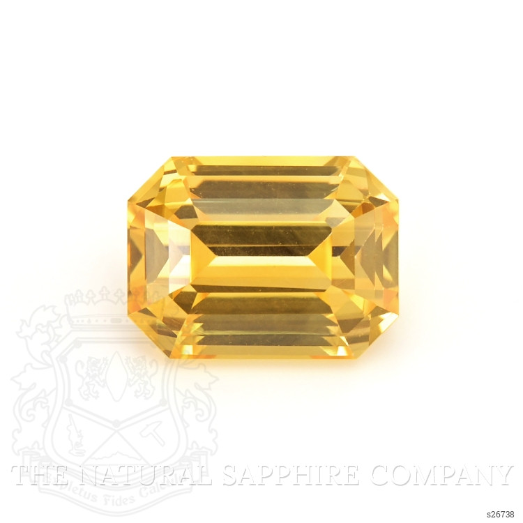 3.51 Ct. Yellow Sapphire from Ceylon (Sri Lanka)