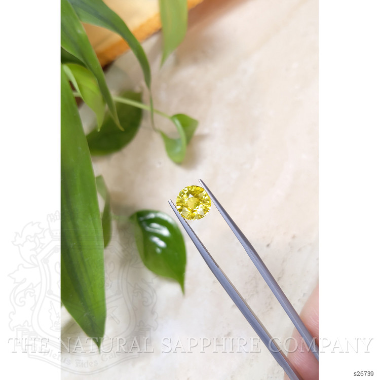 3.03 Ct. Yellow Sapphire from Ceylon (Sri Lanka)