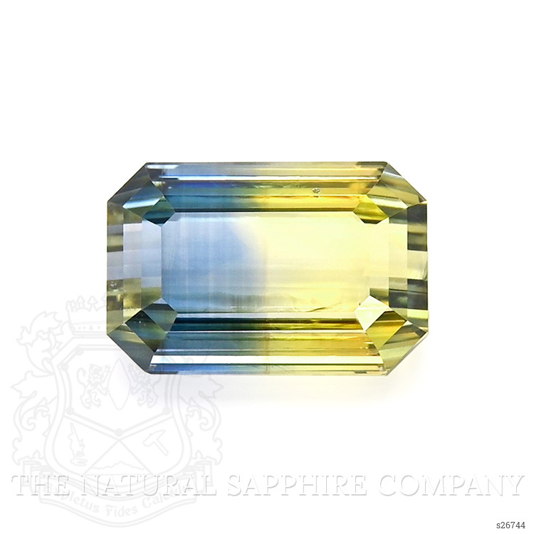 8.60 Ct. Bi Color Sapphire from Ceylon (Sri Lanka)