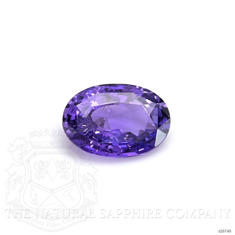 1.97 Ct. Purple Sapphire from Ceylon (Sri Lanka)