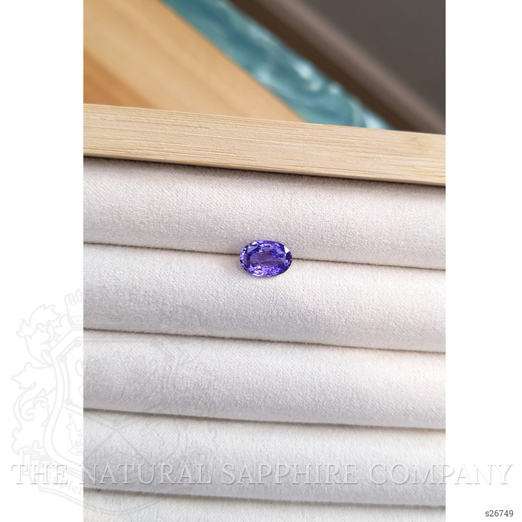 1.97 Ct. Purple Sapphire from Ceylon (Sri Lanka)