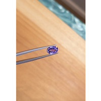 1.97 Ct. Purple Sapphire from Ceylon (Sri Lanka) Life Style