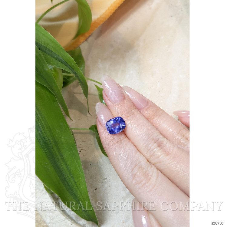 4.54 Ct. Blue Sapphire from Ceylon (Sri Lanka)
