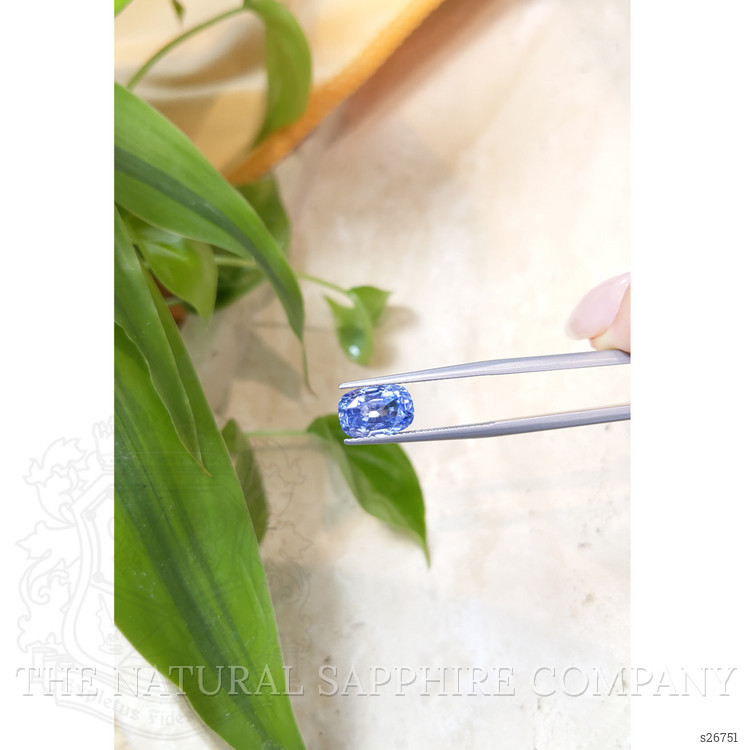 3.61 Ct. Blue Sapphire from Ceylon (Sri Lanka)