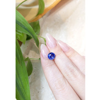 3.04 Ct. Blue Sapphire from Ceylon (Sri Lanka) Life Style