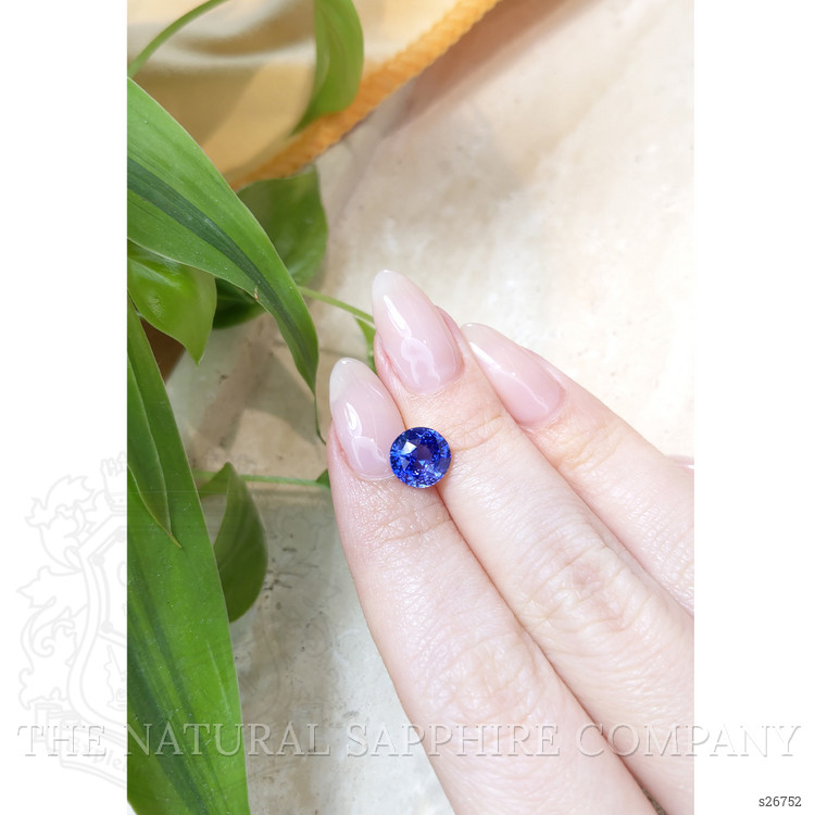 3.04 Ct. Blue Sapphire from Ceylon (Sri Lanka)