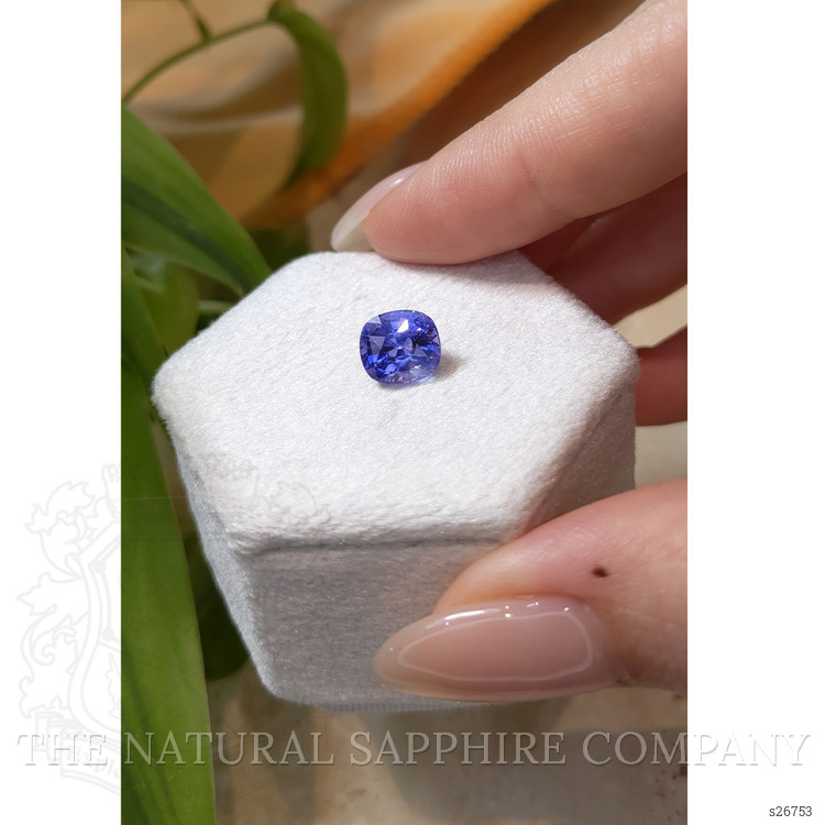 3.05 Ct. Blue Sapphire from Ceylon (Sri Lanka)